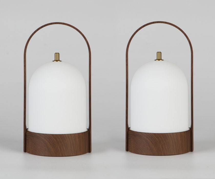 Pack duo lampe nomade VESPER de Collection Cèdre Rouge, Bois Pack duo lampe nomade VESPER de Collection Cèdre Rouge, Bois