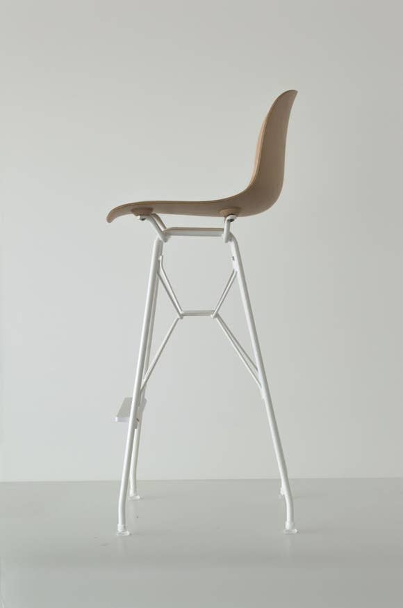 TABOURET TROY EIFFEL BAS, Blanc de MAGIS TABOURET TROY EIFFEL BAS, Blanc de MAGIS