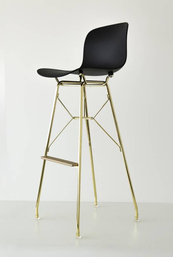 TABOURET TROY EIFFEL MOYEN, Or de MAGIS TABOURET TROY EIFFEL MOYEN, Or de MAGIS