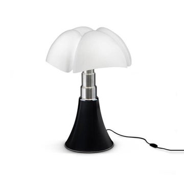 Lampe à poser PIPISTRELLO LED DIMMABLE de Martinelli Luce, Marron foncé Lampe à poser PIPISTRELLO LED DIMMABLE de Martinelli Luce, Marron foncé