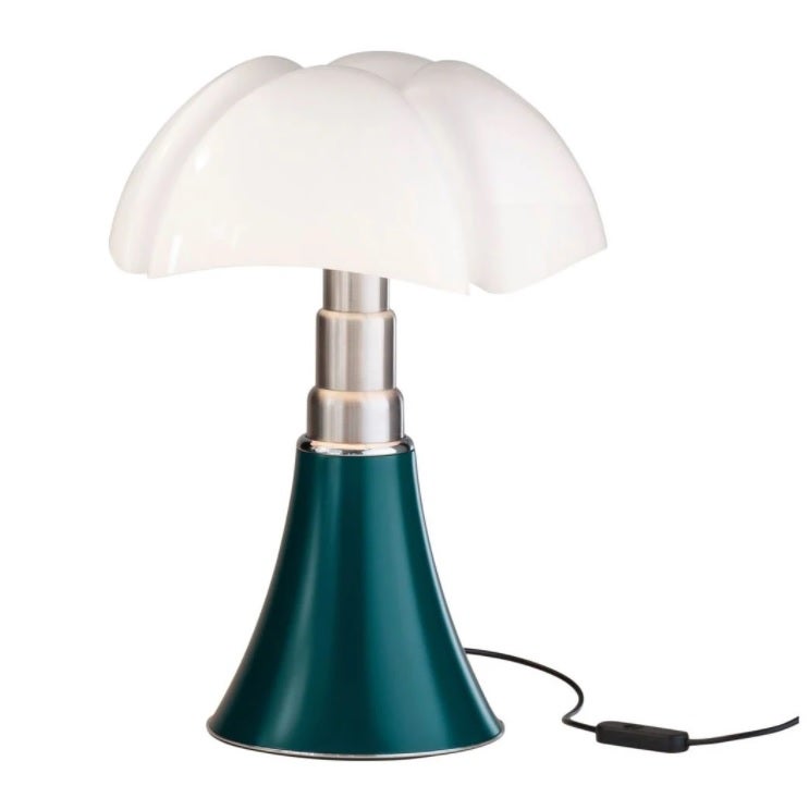 Lampe à poser PIPISTRELLO MEDIUM de Martinelli Luce, Vert agave Lampe à poser PIPISTRELLO MEDIUM de Martinelli Luce, Vert agave