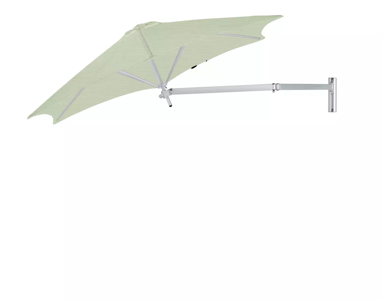 Parasol PARAFLEX NEO Ø.270 cm de Umbrosa, Tissu Sunbrella, Mint