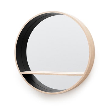 Miroir CONSOLE de Drugeot en chêne, D.100, couleur Gris de fumée n°13 Miroir CONSOLE de Drugeot en chêne, D.100, couleur Gris de fumée n°13