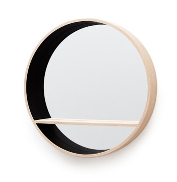 Miroir CONSOLE de Drugeot Manufacture, D.100 x P.16, Nuit noire Miroir CONSOLE de Drugeot Manufacture, D.100 x P.16, Nuit noire