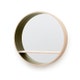 Miroir CONSOLE de Drugeot en Chêne, Ø80, couleur Vieuville N°12
