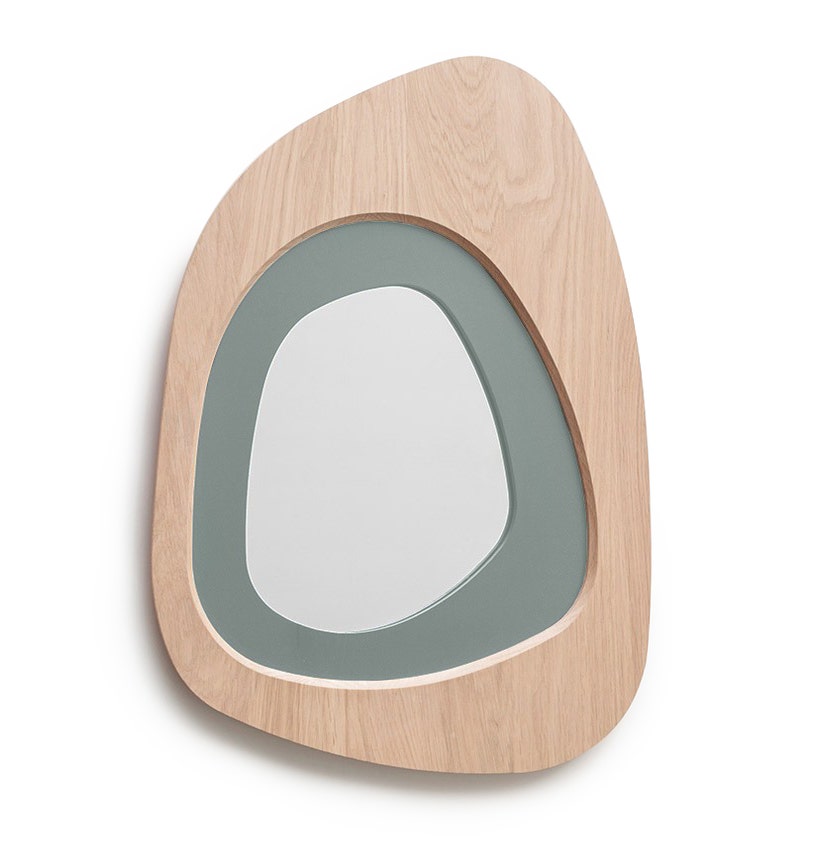 Miroir GALET de Drugeot, Coloris Manoir n*6