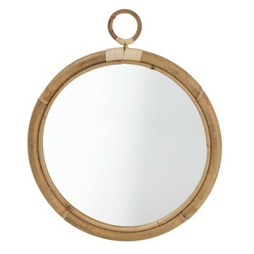 Miroir en rotin ELLA de Sika Design, D. 45