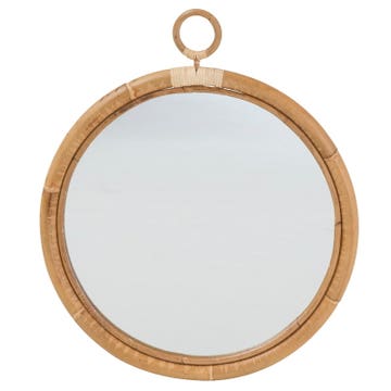 Miroir en rotin ELLA de Sika Design, D. 50