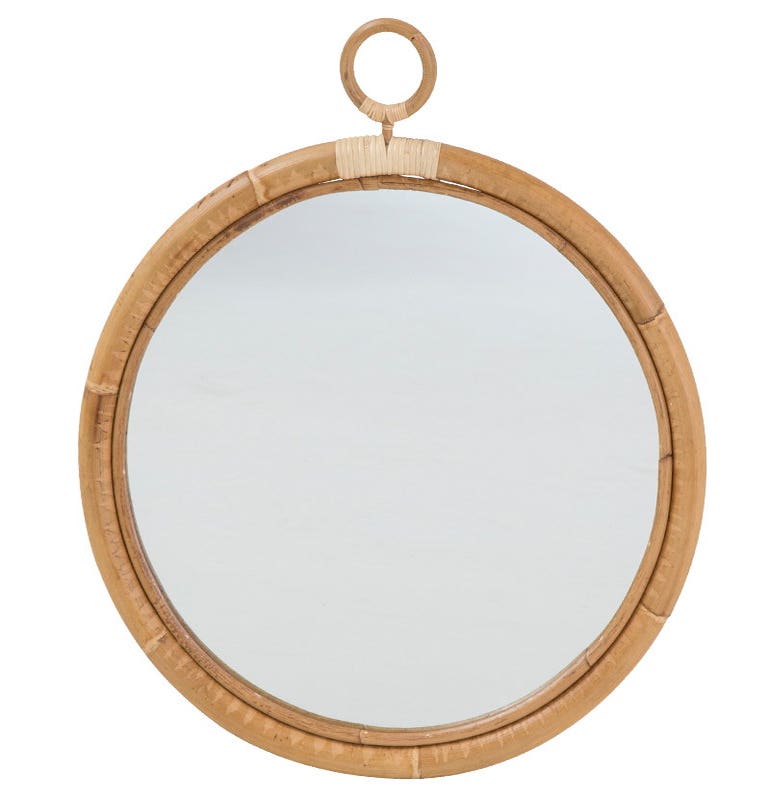 Miroir en rotin ELLA de Sika Design, D. 50