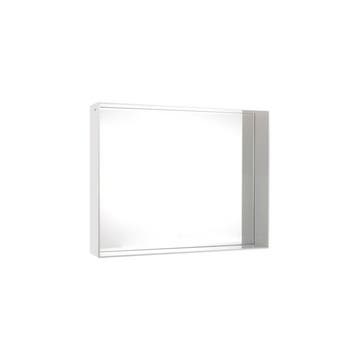 Miroir ONLY ME de Kartell, Blanc brillant, L.50 X H.50 X P.9