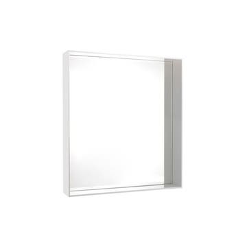 Miroir ONLY ME de Kartell, Blanc brillant, L.50 X H.70 X P.9