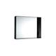 Miroir ONLY ME, Noir brillant, L.50 X H.50 X P.9 