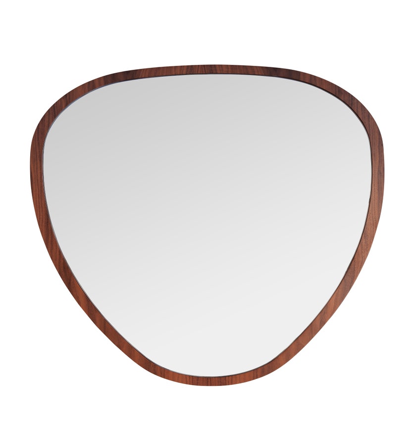 Miroir OVO de Sarah Lavoine, 69 x 90, Noyer