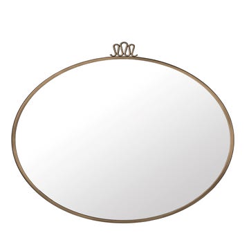 Miroir RANDACCIO de Gubi, D. 60, Laiton