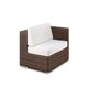 Module gauche LOUNGE avec coussins Cool white de Dedon, Java thumbnail
