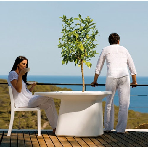 TABLE MOMA, Blanc de VONDOM TABLE MOMA, Blanc de VONDOM