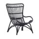 Fauteuil MONET, Noir mat