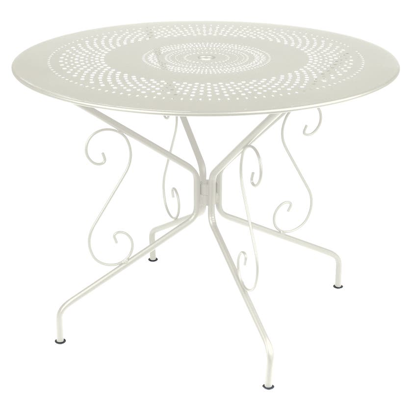 Table MONTMARTRE de Fermob D.96 Gris argile Table MONTMARTRE de Fermob D.96 Gris argile