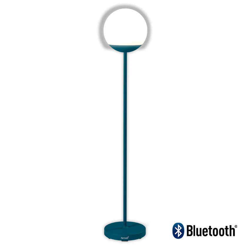 Lampadaire MOOON! de Fermob, Bleu acapulco Lampadaire MOOON! de Fermob, Bleu acapulco