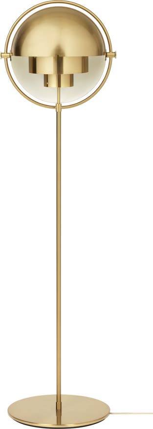 Lampadaire MULTI-LITE de Gubi, Laiton Lampadaire MULTI-LITE de Gubi, Laiton