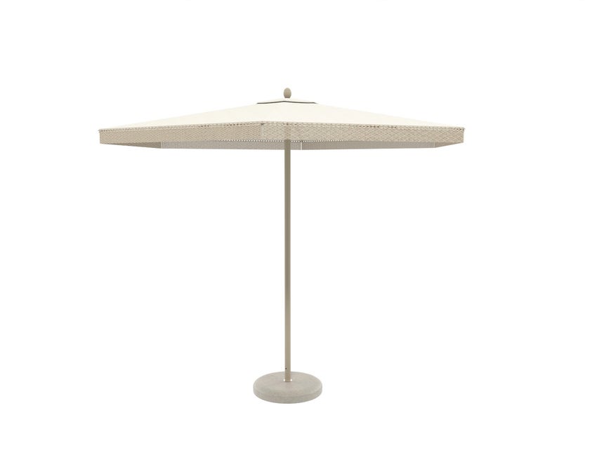 Parasol NATA UX NOSTALGIC ZEN, Ø.280 cm, Structure beige, Toile Canvas Parasol NATA UX NOSTALGIC ZEN, Ø.280 cm, Structure beige, Toile Canvas