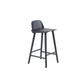 Tabouret de bar NERD, H.75 cm, Bleu nuit