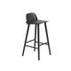 Tabouret de bar NERD, H.75 cm, Noir