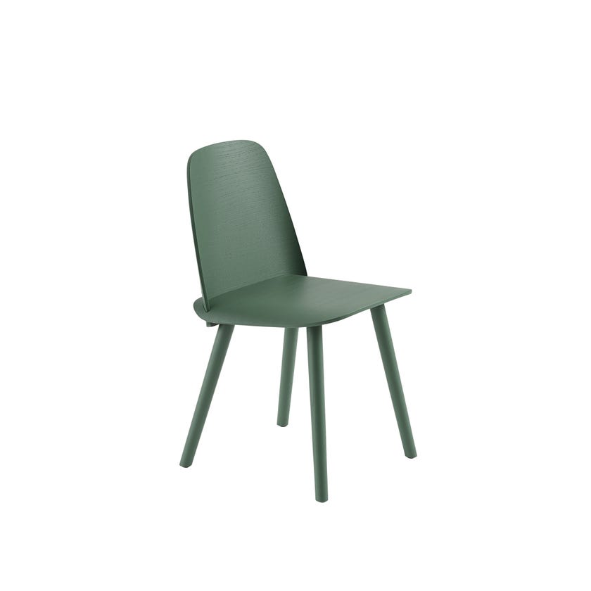 Chaise NERD de Muuto, Vert Chaise NERD de Muuto, Vert
