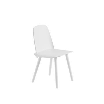 Chaise NERD de Muuto, Blanc