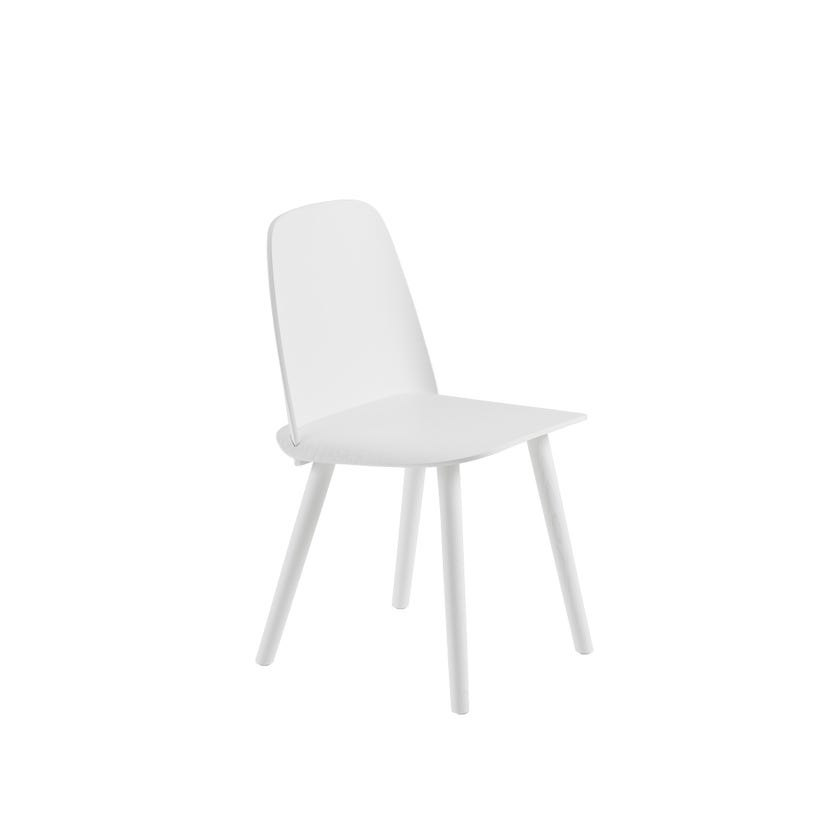 Chaise NERD de Muuto, Blanc Chaise NERD de Muuto, Blanc