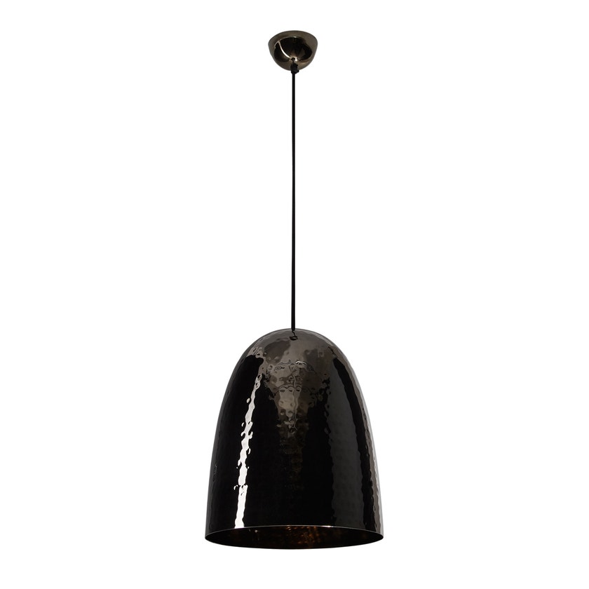 Suspension STANLEY LARGE d'Original BTC, Nickel noir martelé Suspension STANLEY LARGE d'Original BTC, Nickel noir martelé