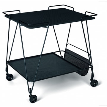 Chariot MATEGOT de Gubi, Noir