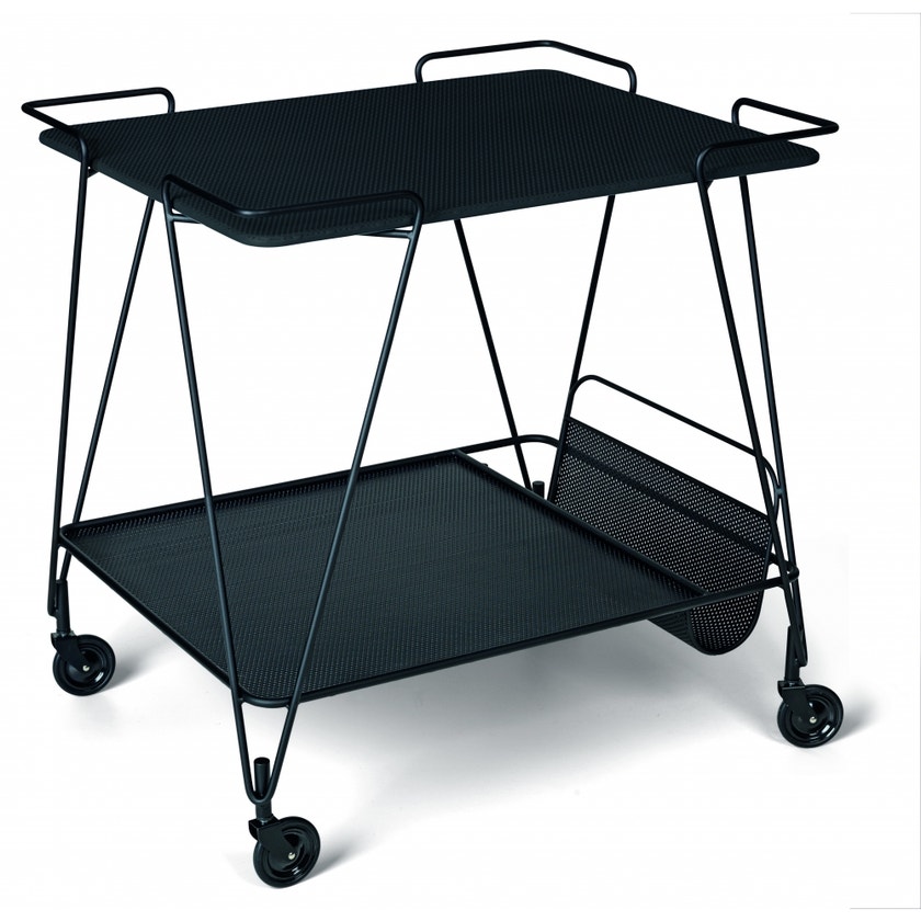 Chariot MATEGOT de Gubi, Noir Chariot MATEGOT de Gubi, Noir