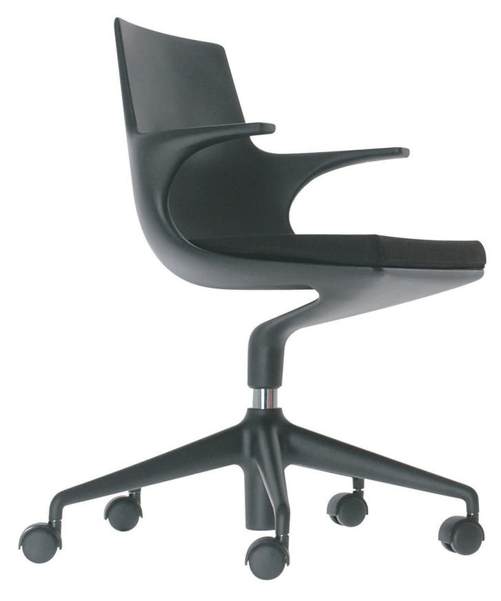 Fauteuil SPOON CHAIR de Kartell, Noir Fauteuil SPOON CHAIR de Kartell, Noir