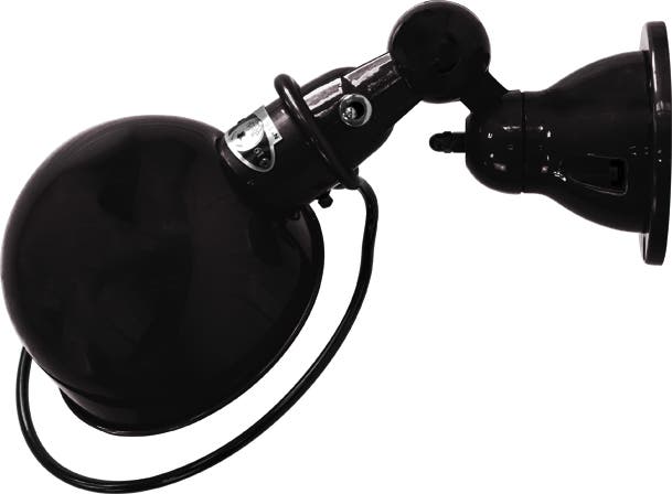 Applique LOFT D1000 de Jieldé, sans interrupteur, Noir mat Applique LOFT D1000 de Jieldé, sans interrupteur, Noir mat