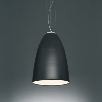Suspension NUR mat d'Artemide, Medium, LED, Gris anthracite