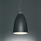 Suspension NUR mat, Medium, LED, Gris anthracite