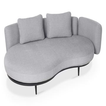 Canapé de jardin ORGANIX LOUNGE 02A de Royal Botania, Light boucle grey 