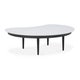 Table basse de jardin ORGANIX LOUNGE de Royal Botania, 90 x 74,5 cm, Plateau céramique Cemento luminoso