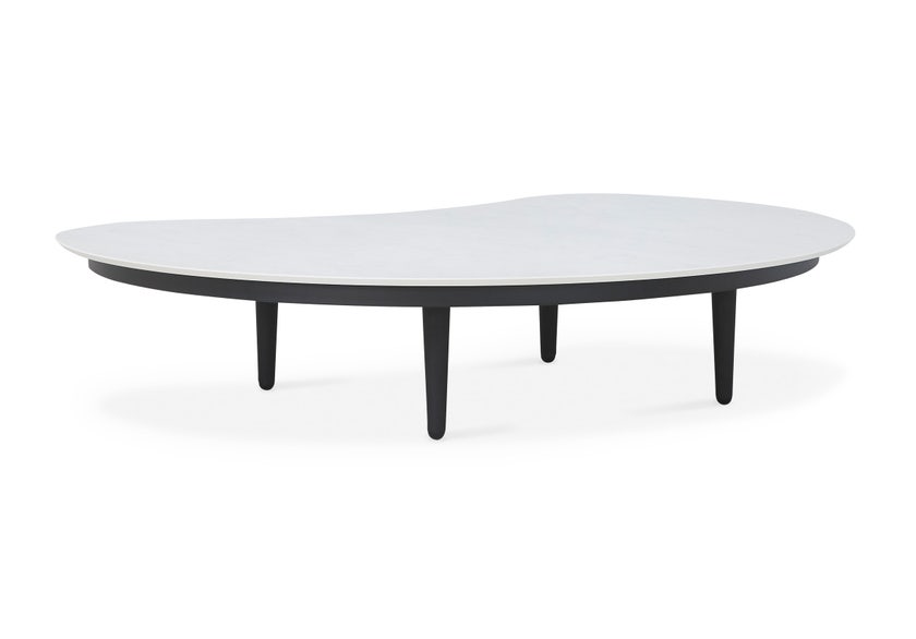 Table basse de jardin ORGANIX LOUNGE de Royal Botania, 90 x 74,5 cm, Plateau céramique Cemento luminoso Table basse de jardin ORGANIX LOUNGE de Royal Botania, 90 x 74,5 cm, Plateau céramique Cemento luminoso