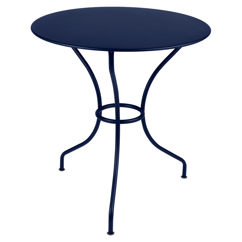 Table ronde OPÉRA + de Fermob, D. 67, Bleu abysse Table ronde OPÉRA + de Fermob, D. 67, Bleu abysse