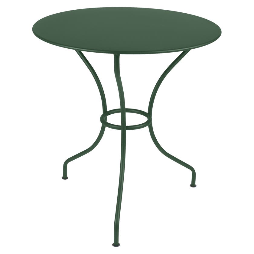 Table ronde OPÉRA + de Fermob, D. 67, Vert cèdre Table ronde OPÉRA + de Fermob, D. 67, Vert cèdre