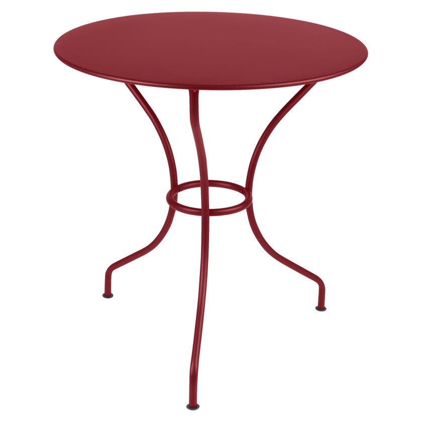 Table ronde OPÉRA + de Fermob, D. 67, Piment Table ronde OPÉRA + de Fermob, D. 67, Piment