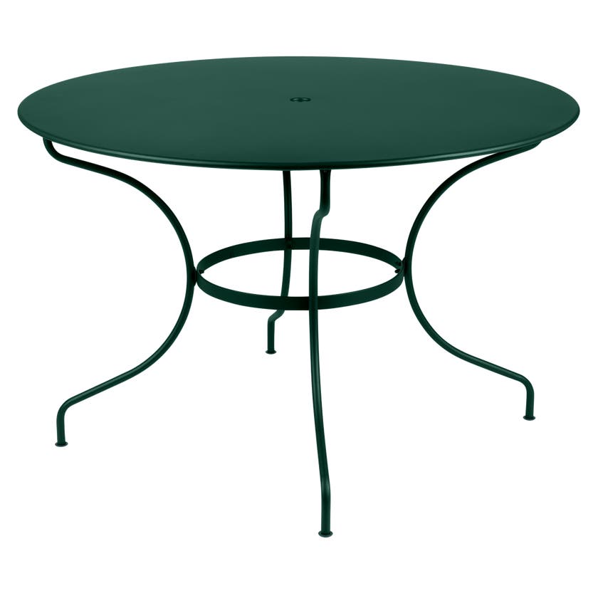 Table ronde OPÉRA + de Fermob, D. 117, Vert cèdre Table ronde OPÉRA + de Fermob, D. 117, Vert cèdre