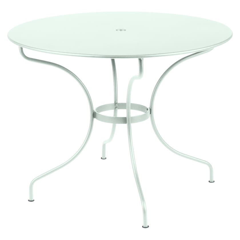 Table ronde OPÉRA + de Fermob, D. 96, Menthe glaciale Table ronde OPÉRA + de Fermob, D. 96, Menthe glaciale