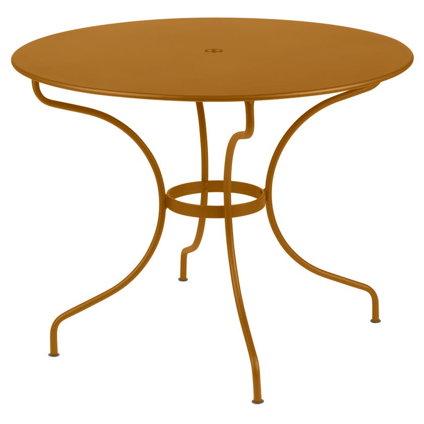 Table ronde OPÉRA + de Fermob, D. 96, Pain d'épices Table ronde OPÉRA + de Fermob, D. 96, Pain d'épices