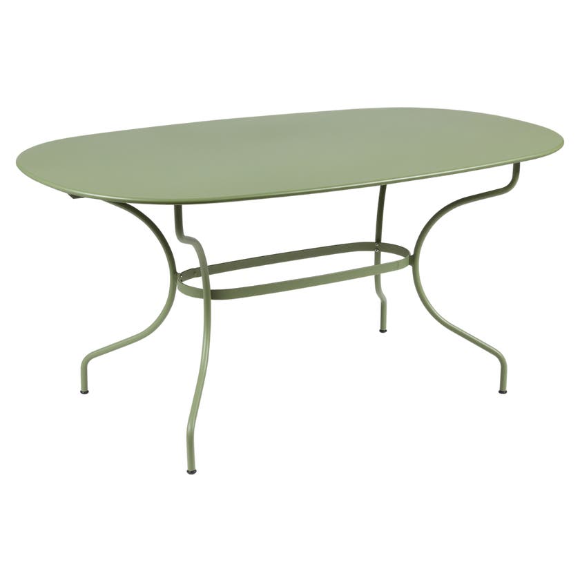 Table ovale 160x90 OPÉRA + de Fermob, Cactus Table ovale 160x90 OPÉRA + de Fermob, Cactus
