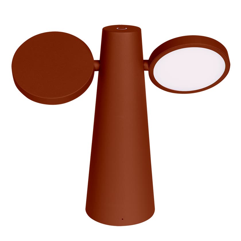 Lampe à poser OTO H.27 de Fermob, Ocre rouge Lampe à poser OTO H.27 de Fermob, Ocre rouge