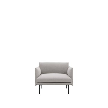 Fauteuil OUTLINE de Muuto, Clay 12