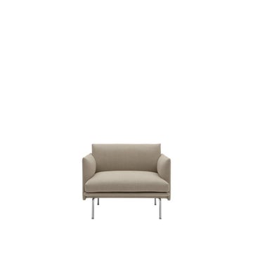 Fauteuil OUTLINE de Muuto, Ecriture 240